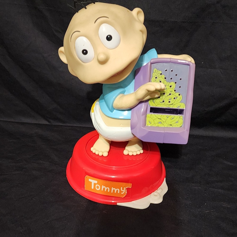 vintage 1999 Nickelodeon Rugrats‎ Tommy's Reptar Toss electronic game by...